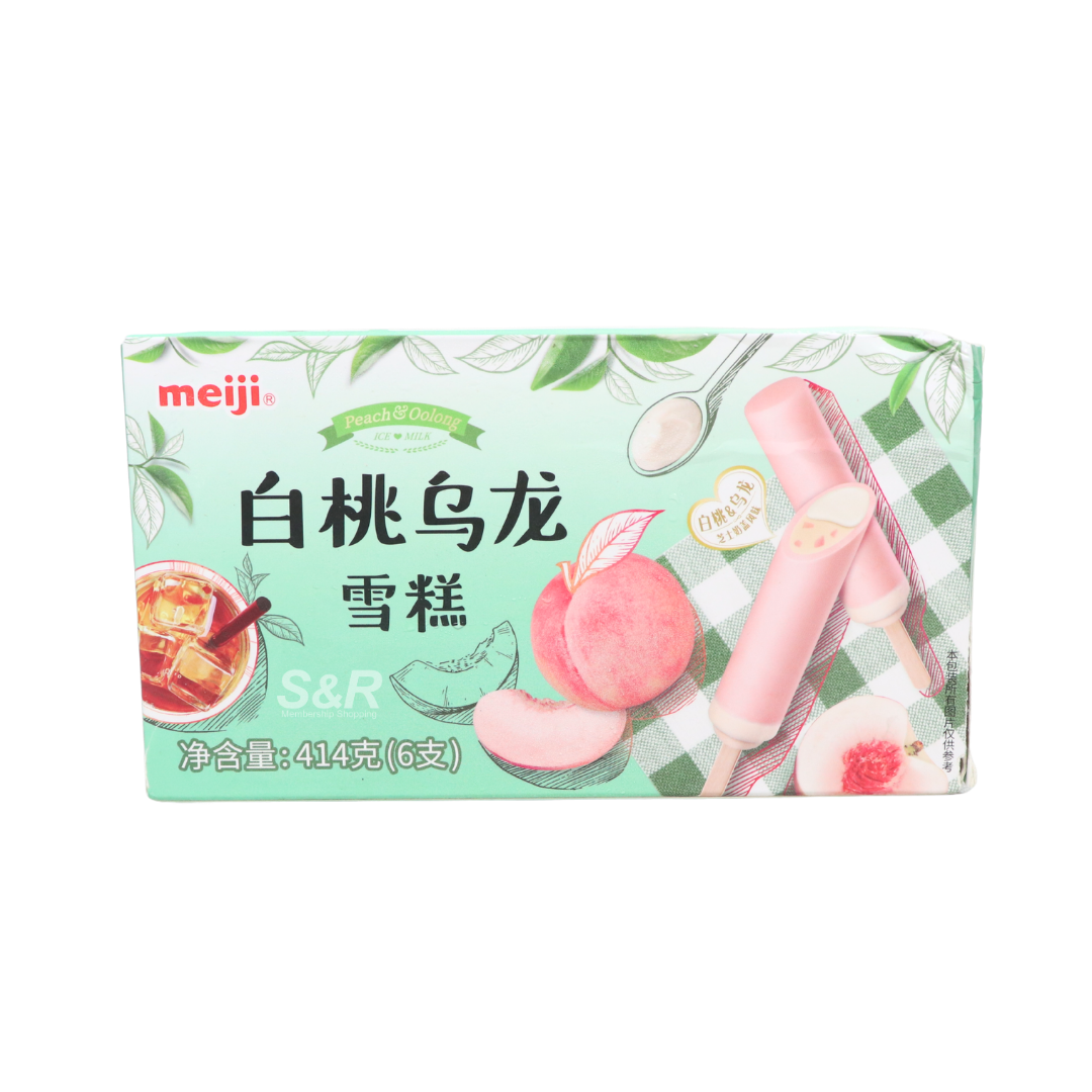Meiji Peach Oolong Ice Cream 69g x 6 pcs